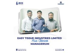 Eassy Tissue took ERP (Managerium) from iBOS